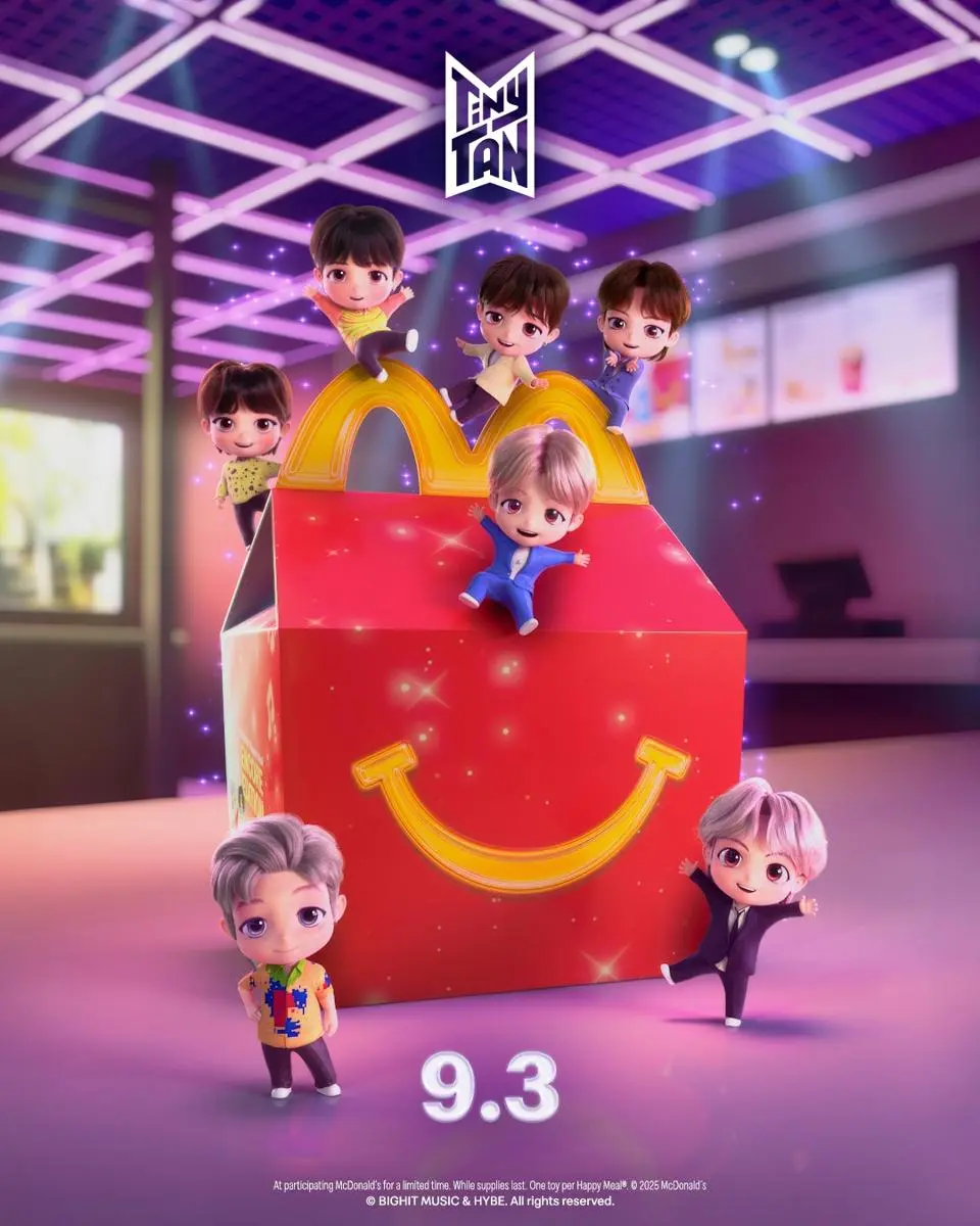 McDonald’s TinyTAN Happy Meal UK 2025: London joins BTS collectible craze