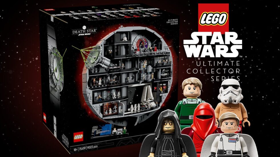 LEGO unveils the record 9,023-piece Death Star UCS 2025 in London for £899.99. UK launch in October with 38 minifigures and exclusive bonus set.