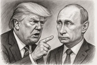 Donald Trump warned that Washington&rsquo;s response would be firm if Vladimir Putin makes the wrong decision on Ukraine, raising uncertainty about US policy.