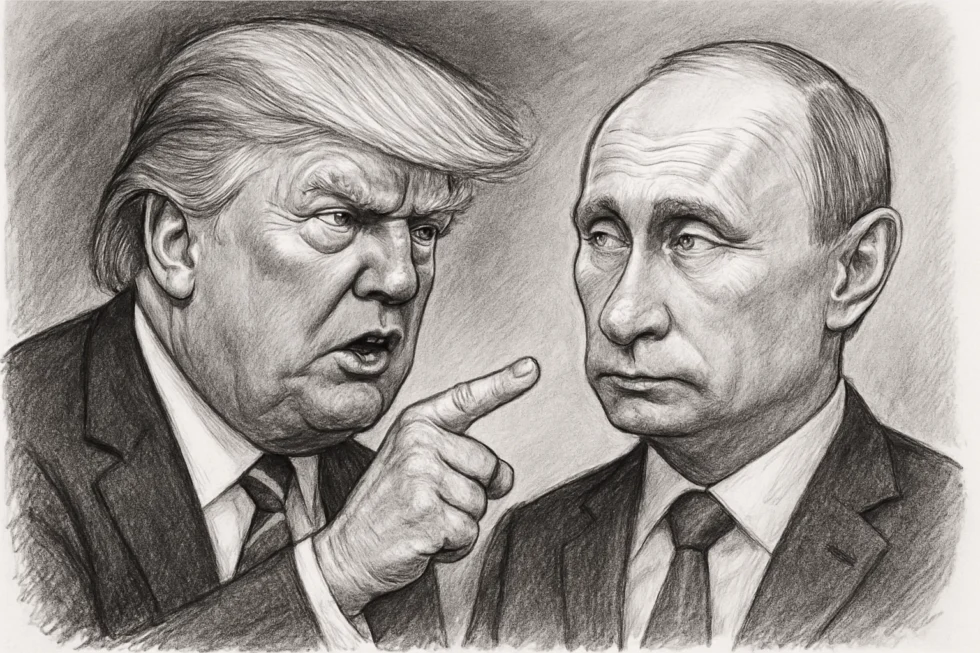 Donald Trump warned that Washington’s response would be firm if Vladimir Putin makes the wrong decision on Ukraine, raising uncertainty about US policy.