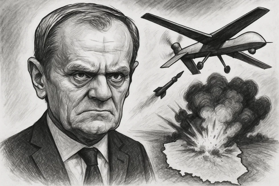 Polish PM Donald Tusk confirms 19 Russian drones entered Poland on 10 Sept 2025, only four shot down. He calls it a massive provocation and urges NATO talks.