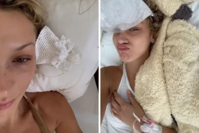 Supermodel Bella Hadid has been hospitalized due to a flare-up of Lyme disease. Her mother, Yolanda, shares a heartfelt post about her daughter's "silent suffering."