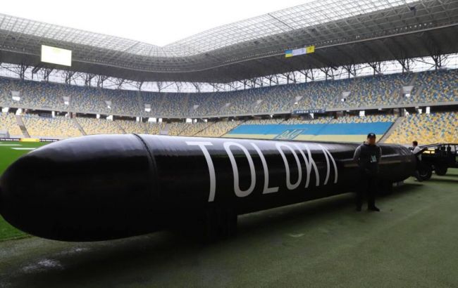 Toloka unveils underwater drones: AI-driven systems with explosive payloads and strike ranges up to 2,000 km, showcased at Defence Tech Valley 2025.