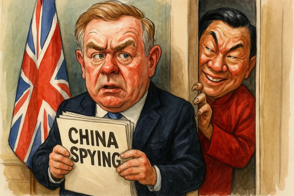 Britain has published new evidence of large-scale China espionage operations threatening national security and the economy, according to official government documents.