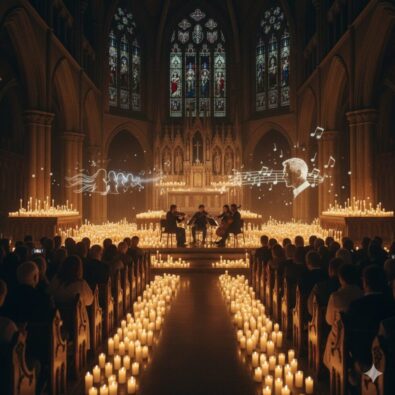 Explore Candlelight Concerts featuring tributes to Fleetwood Mac and Hans Zimmer. Enjoy classical renditions of iconic music in intimate candlelit venues.