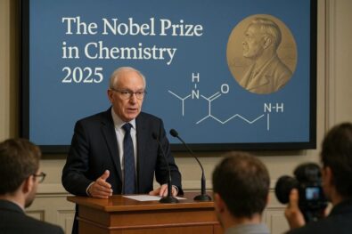 Chemie Nobelpreis 2025 honored Kitagawa, Robson & Yaghi for MOFs &mdash; see how the announcement unfolded and why these materials change modern science.