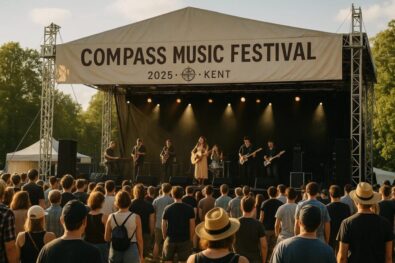Compass Music Festival 2025 unites indie, folk, and electronic music in Folkestone, Kent &mdash; a sustainable, inclusive event redefining the UK&rsquo;s festival culture.