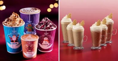 Costa Coffee Launches Its 2025 Christmas Menu with New Flavors and Festive Treats
