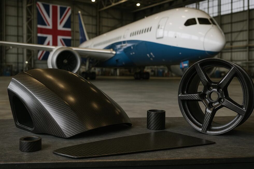 Composite materials are revolutionising UK engineering. Explore how carbon fibre enables 20% fuel savings in aerospace and boosts range in EVs, driven by NNC research.