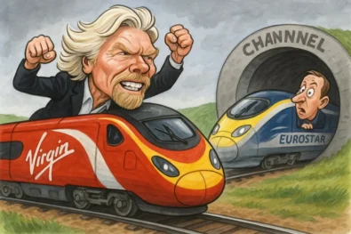 Virgin gains approval to run Channel Tunnel trains from 2030, ending Eurostar&rsquo;s 30-year monopoly and unlocking &pound;700m investment and 400 new jobs.