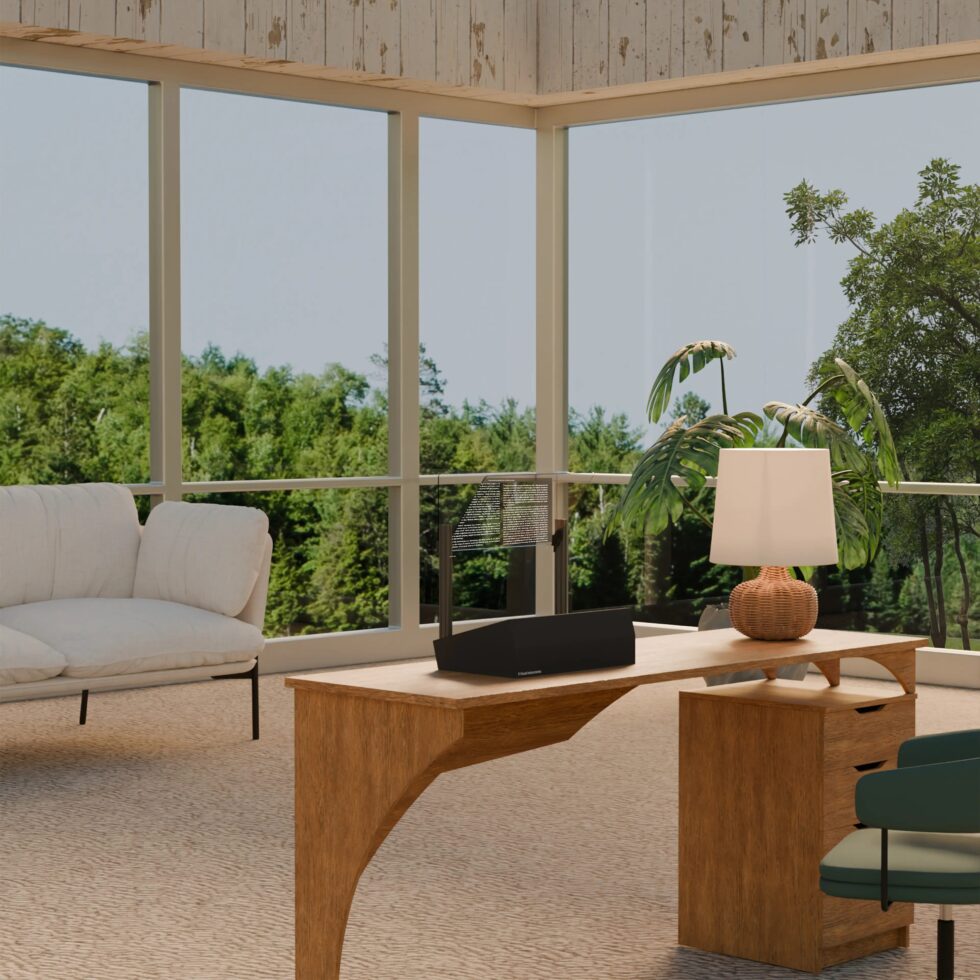 Virtual Instruments presents the 4K Phantom monitor (24", 5000 nits) that switches to transparent mode. 7 of 10 Founders Edition units are already reserved for late 2025.