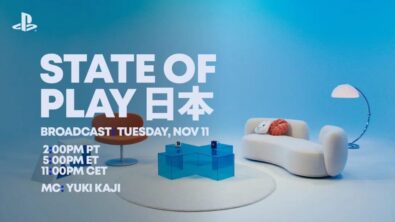 Sony will host State of Play Japan on November 12 at midnight. The 40-minute broadcast will showcase new games from developers across Japan and Asia, including indie and AAA projects.