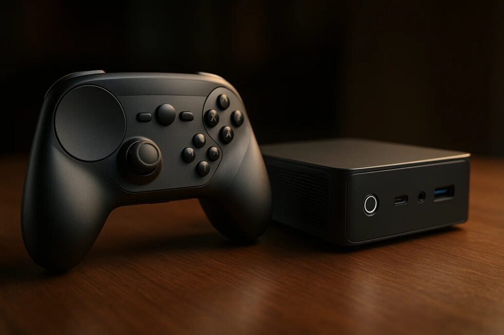 Valve presents Steam Hardware for 2026: Steam Frame VR (Snapdragon 8 Gen 3, 16GB LPDDR5X), Steam Machine mini-PC (AMD Zen 4/RDNA 3), and new Controller with Magnetic Sticks.