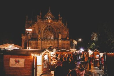 Exeter Cathedral Christmas Market 2025 Guide. Runs Nov 20&ndash;Dec 19. Focus on local West Country craftsmanship. 18% growth in local market attendance (2025).
