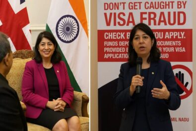 UK Minister Seema Malhotra is in India to boost the UK-India FTA, confirm 10 Women in STEM Scholarships (&pound;400k), and launch a visa fraud campaign in Tamil Nadu.