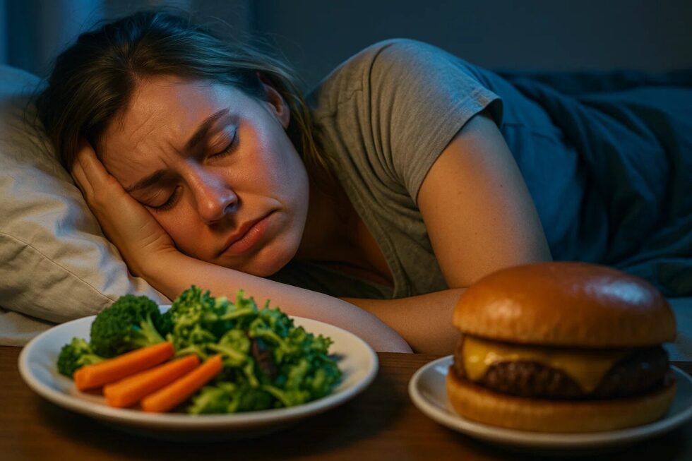 Sleep deprivation destroys diets. Learn how hormonal chaos (Ghrelin/Leptin) forces your body to store food as visceral fat. Facts and tips inside.