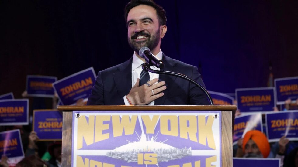 Zohran Mamdani defeated Andrew Cuomo to become NYC's first Muslim mayor. His 1M+ votes are the most since 1965. Democrats also win in NJ and VA.