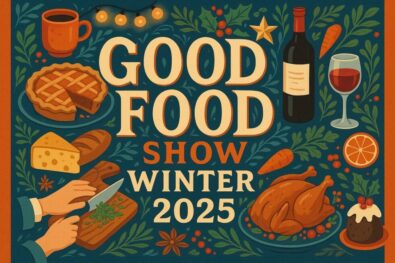 BBC Good Food Show Winter 2025 at NEC Birmingham. 450 artisan producers, celebrity chef masterclasses, &pound;26 tickets. Shop Christmas gifts!