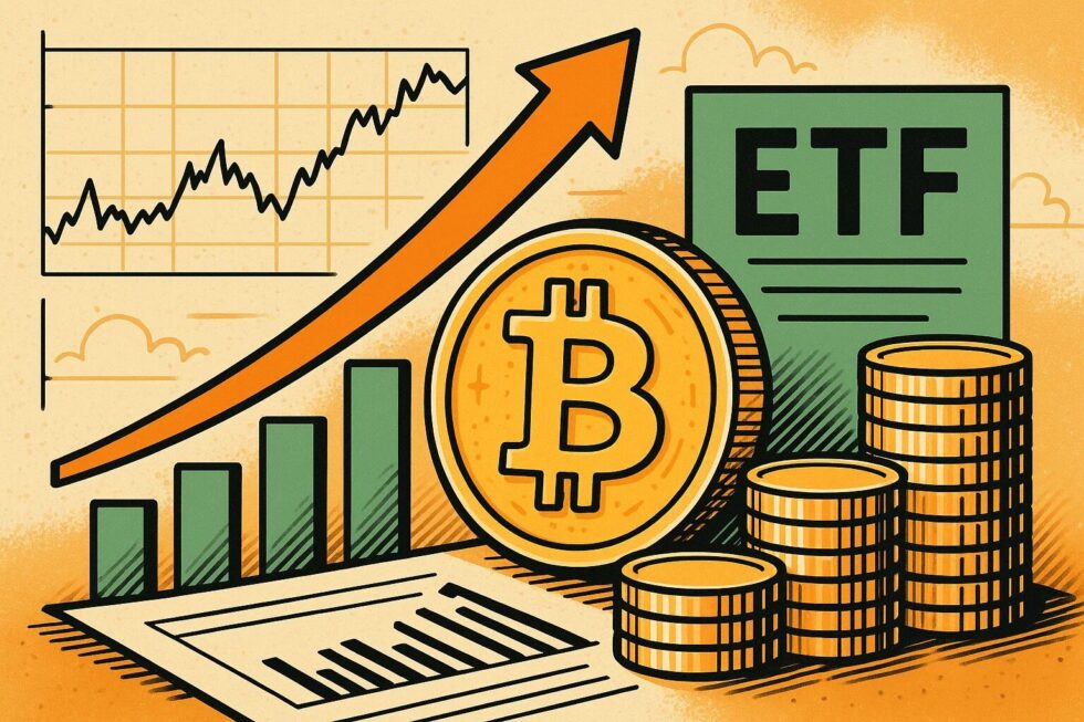 Spot Bitcoin and Ethereum ETFs broke a 6-day outflow streak, recording $252M in net inflows. BlackRock's IBIT ($112M) and Fidelity's FBTC ($61.6M) led the institutional rebound.