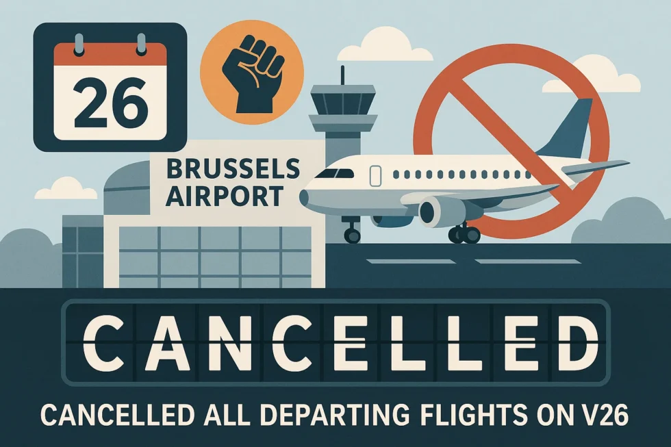 Brussels Airport Strike cancels all Nov 26, 2025, departing flights. Get details on your rights (EU 261), the UK travel impact, alternatives (AMS, CDG), and essential immediate advice.