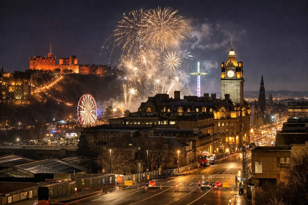 Edinburgh Hogmanay 2025 Tickets Fireworks Travel