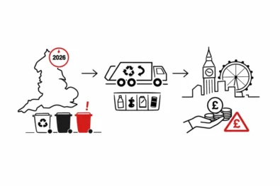England bin collection rules 2026 introduce four-bin sorting, weekly food waste and London fines up to &pound;400. See UK recycling laws, penalties and how households and renters avoid charges.