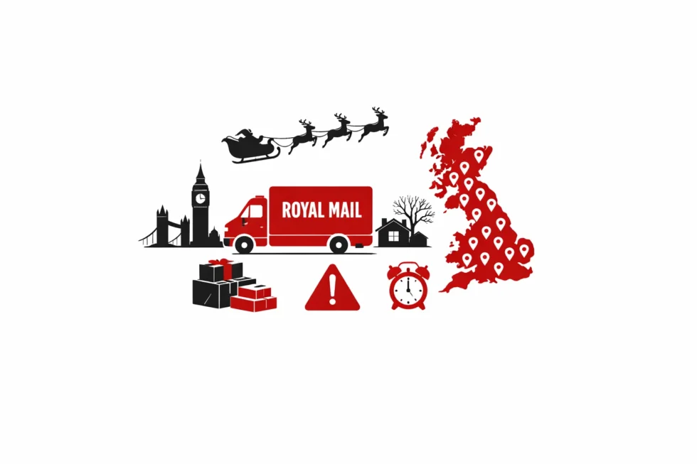 Royal Mail confirms delivery delays across 28 UK postcode areas as Christmas pressure peaks