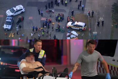 A shooting at a Hanukkah event on Bondi Beach, Sydney, left 11 dead and 29 injured, including a child. Australian police killed one gunman and found IEDs in a vehicle. PM Albanese condemns the terror act.