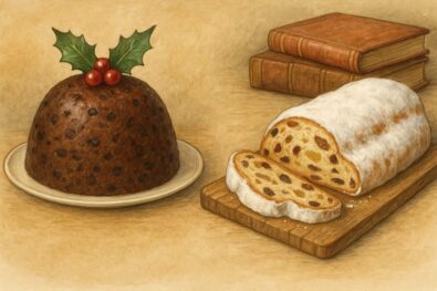 Christmas Pudding is key to the British feast. Master the authentic recipe, steaming process, and maturation. Learn the difference from German Stollen.