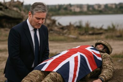 A member of the UK armed forces died in Ukraine during an accident while observing the testing of a new defensive capability. PM Starmer offers condolences. The death was away from the front lines.