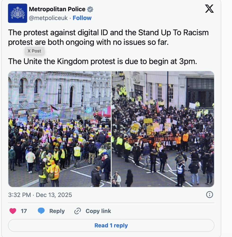 What happened at the London ‘Unite the Kingdom’ rally led by Tommy Robinson