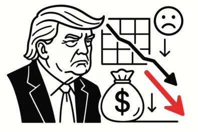 NBC News poll shows Trump&rsquo;s approval rating at 42%, with declines in strong support overall and within GOP factions. Economy and inflation remain top voter concerns.