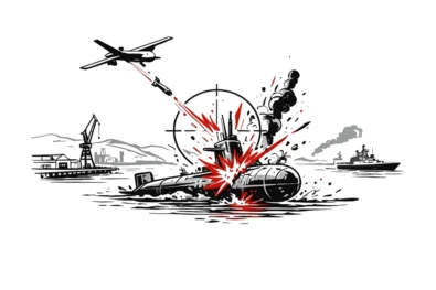 Ukraine destroys Russian submarine: the SBU reports a drone attack in the port of Novorossiysk. Russia denies any damage.