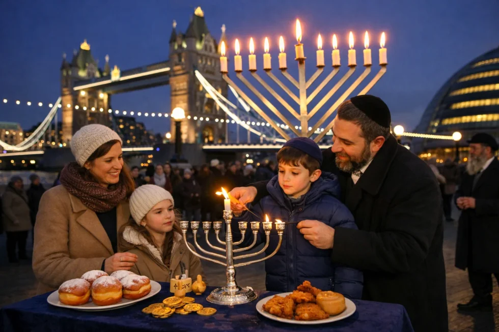 Hanukkah ends on 22 December: where London marks the final night and how the festival is observed