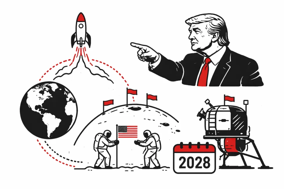 Trump formalises US Moon landing plans as executive order sets 2028 political deadline