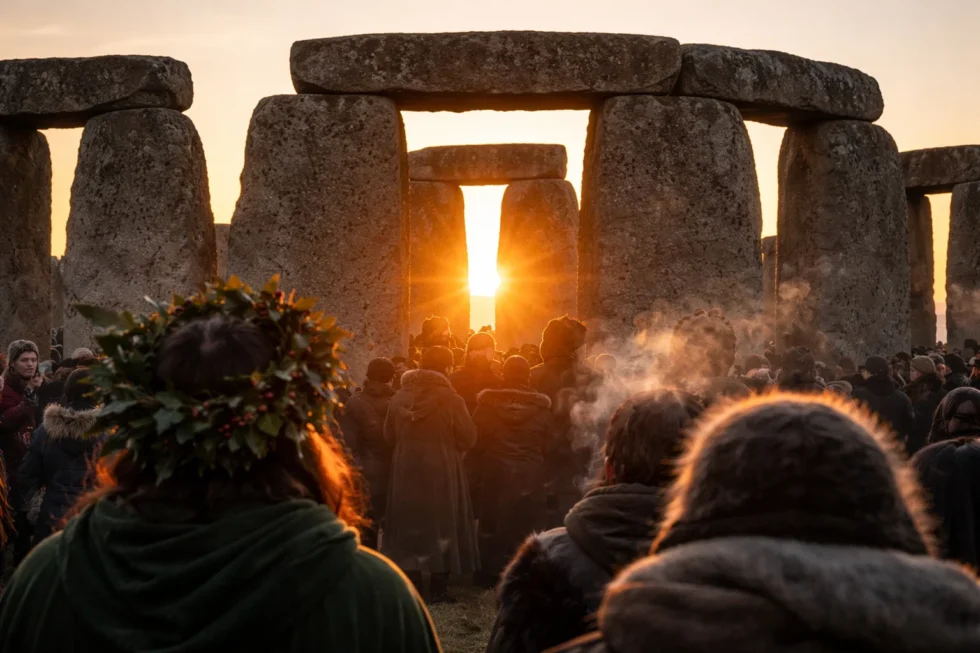 Thousands gathered at Stonehenge on 21 December to mark the UK winter solstice, the shortest day of the year rooted in ancient tradition.
