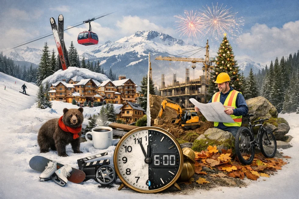 Whistler Weekly covers December 29 to January 3 in Whistler, British Columbia, Canada, including New Year’s Eve events, free transit, holiday closures, winter parking, water system updates and sports.