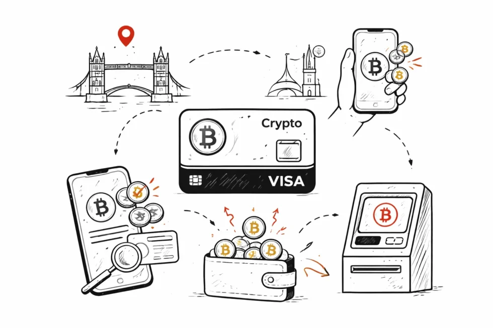 Crypto cards in London and the UK: what you can pay for, what you can’t, and what HMRC, the FCA and banks actually track