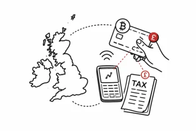 London crypto cards explained: what you can and can&rsquo;t pay for, instant GBP conversion, HMRC tax rules, FCA regulation, UK bank limits and the real value of crypto cashback in Britain.
