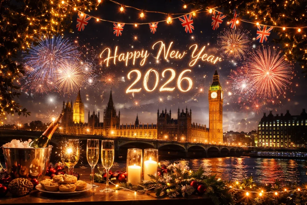 Happy New Year 2026 wishes and quotes for Britain. Warm greetings, heartfelt messages and WhatsApp texts to share with friends, family and loved ones across the UK this January.