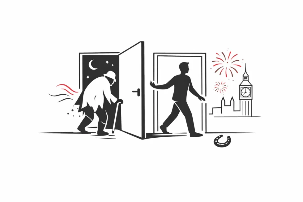 Holding money at 00:01 — how London programs wealth into the year