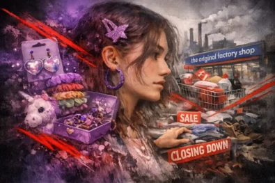 Claire&rsquo;s and The Original Factory Shop enter administration on 6 January 2026, putting 2,500 UK retail jobs at risk as rising costs, weak spending and tax pressures hit the high street.