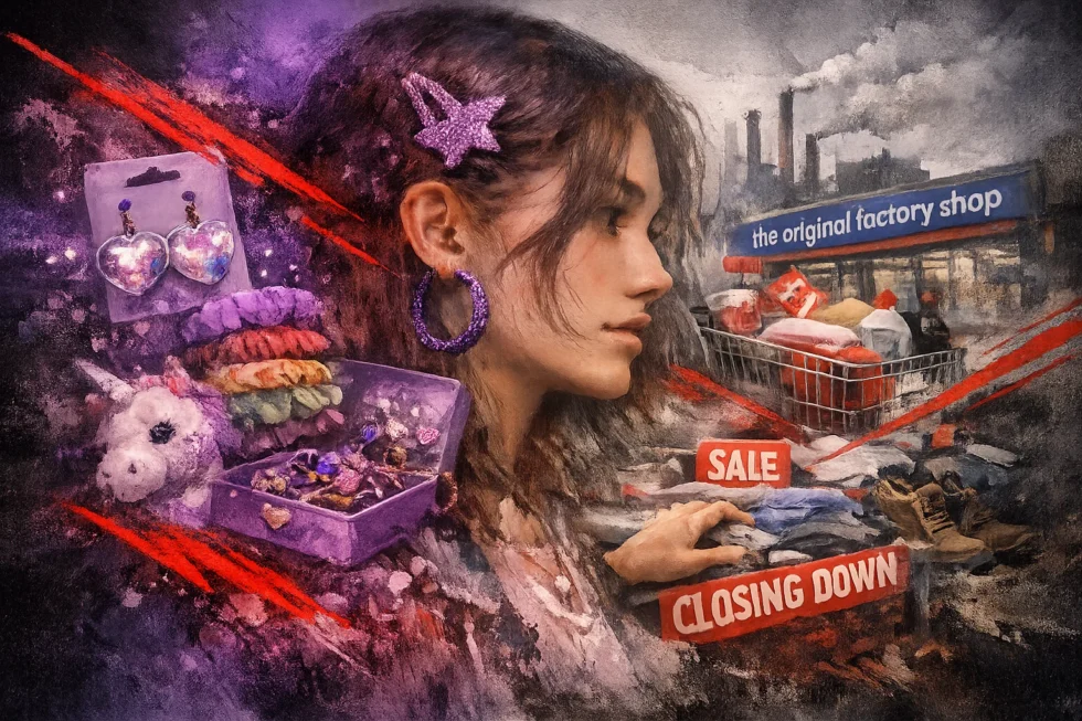 Claire’s and The Original Factory Shop enter administration on 6 January 2026, putting 2,500 UK retail jobs at risk as rising costs, weak spending and tax pressures hit the high street.