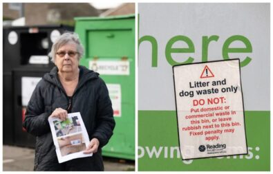 83-year-old Reading resident faces &pound;600 fine for cardboard box fly-tip; council open to dialogue, family reports health impact.