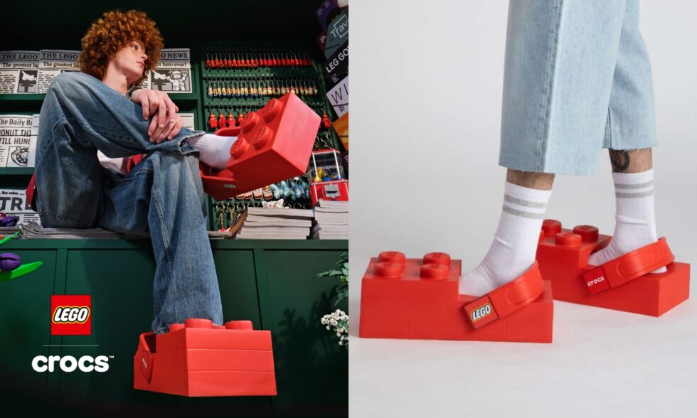 Crocs x Lego £120 clogs launch 16 Feb in London. Limited stock, includes collectible minifigure. Order online or visit local stores.