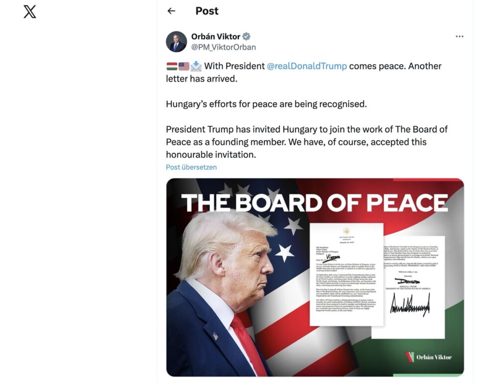 Hungary and participation in the Peace Council