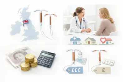 Hormonal coil London guide: where to get Mirena and IUS fitted, NHS vs private clinics, real prices, waiting times, side effects and what to expect before and after insertion.