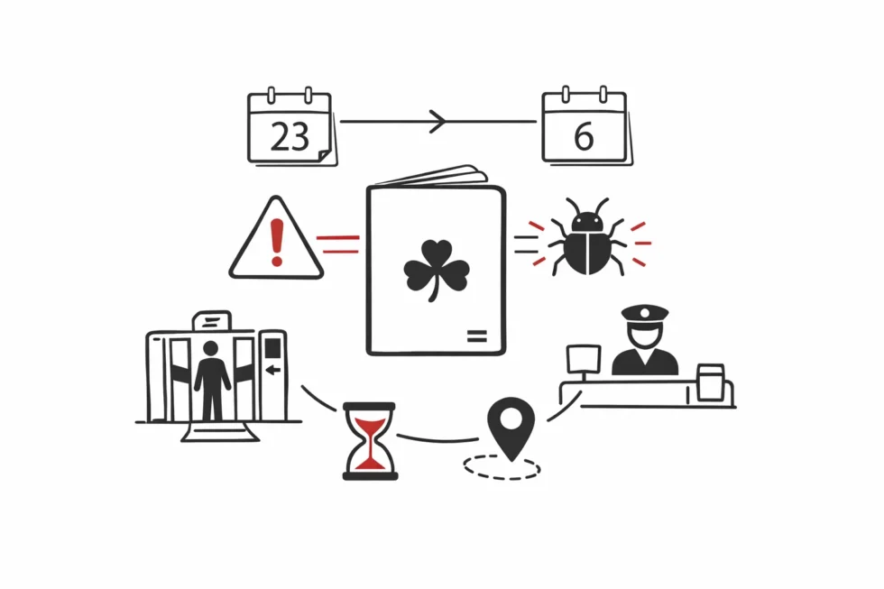 Why are Irish passport holders being told not to travel after 12,904 passports were recalled