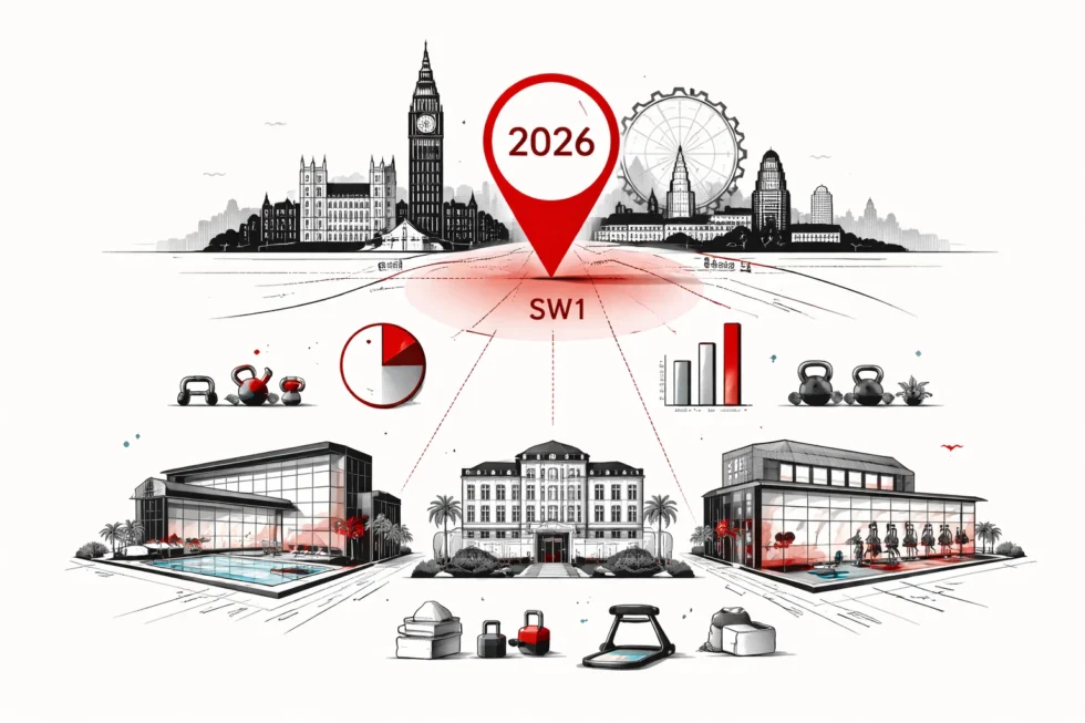 Luxury gyms in London: why are the best clubs concentrated in SW1 and Westminster in 2026