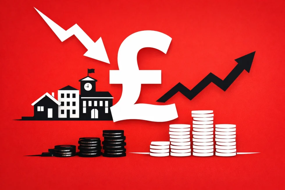 Reform UK, led by Nigel Farage, promised to stop council tax rises, but four Reform-run councils — including Kent County Council — now plan increases of up to 5% in 2026, putting household bills and the party’s credibility under scrutiny.